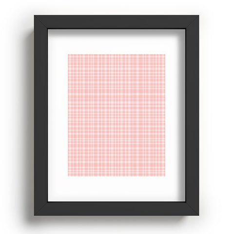 Lisa Argyropoulos Blushed Weave Recessed Framing Rectangle