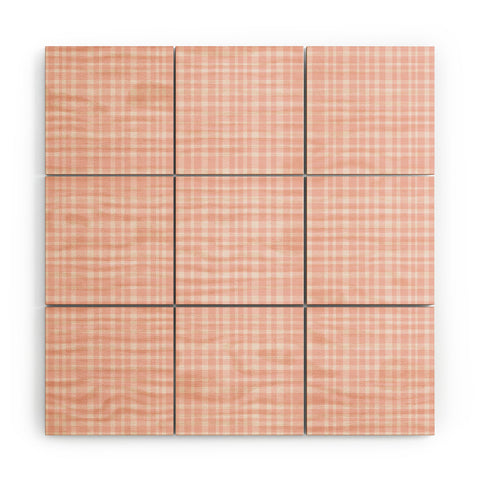Lisa Argyropoulos Blushed Weave Wood Wall Mural
