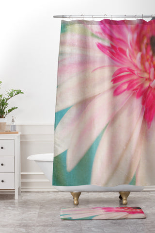 Lisa Argyropoulos Blushing Moment Shower Curtain And Mat