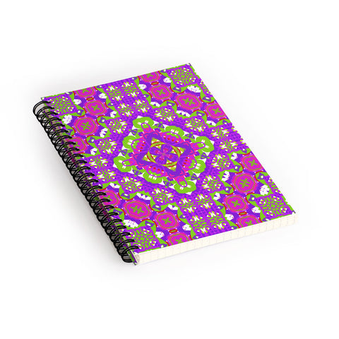 Lisa Argyropoulos Bohemia Garden Delight Spiral Notebook