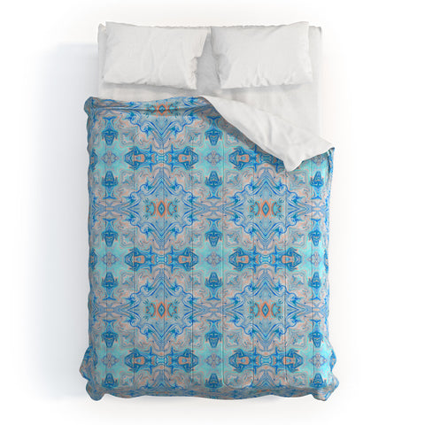 Lisa Argyropoulos Bohemian Blue Comforter