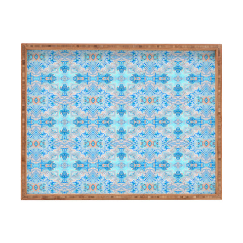 Lisa Argyropoulos Bohemian Blue Rectangular Tray