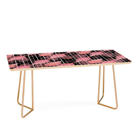 Lisa Argyropoulos Boho Blush and Beads Noir Coffee Table