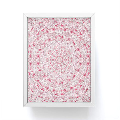 Lisa Argyropoulos Boho Blush Kaleido Framed Mini Art Print