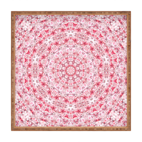 Lisa Argyropoulos Boho Blush Kaleido Square Tray