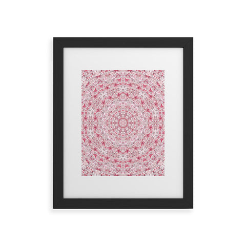 Lisa Argyropoulos Boho Blush Kaleido Framed Art Print