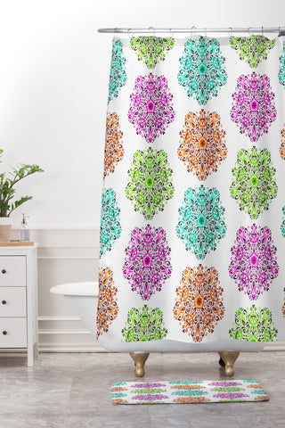 Lisa Argyropoulos Boho Dreams Seasons Shower Curtain And Mat