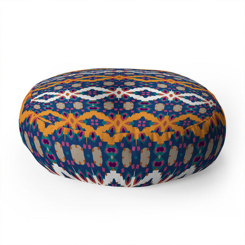 Lisa Argyropoulos Boho Holiday Floor Pillow Round