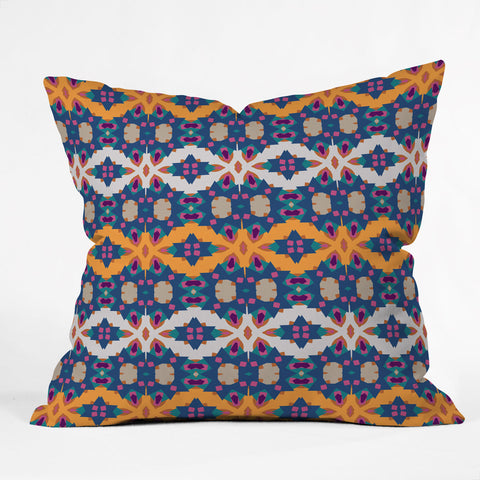 Lisa Argyropoulos Boho Holiday Outdoor Throw Pillow