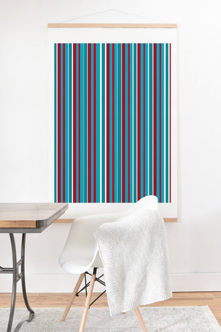 Lisa Argyropoulos Bold Lines Art Print And Hanger
