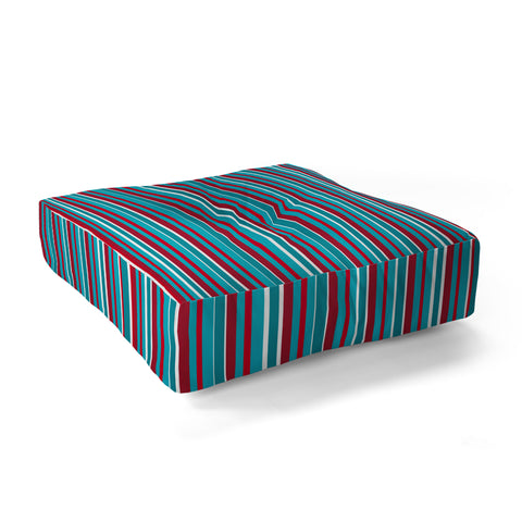 Lisa Argyropoulos Bold Lines Floor Pillow Square