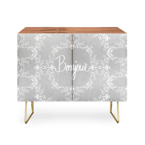 Lisa Argyropoulos Bonjour Gray Mist Credenza