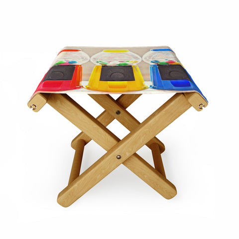 Lisa Argyropoulos Bubble Gum In Primary Folding Stool