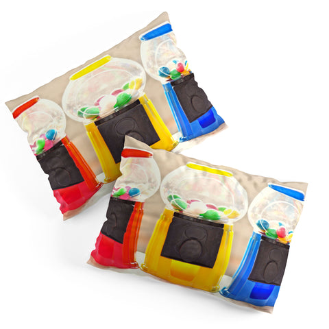 Lisa Argyropoulos Bubble Gum In Primary Pillow Shams