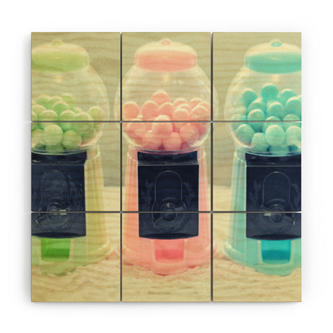 Lisa Argyropoulos Bubble Gum Wood Wall Mural