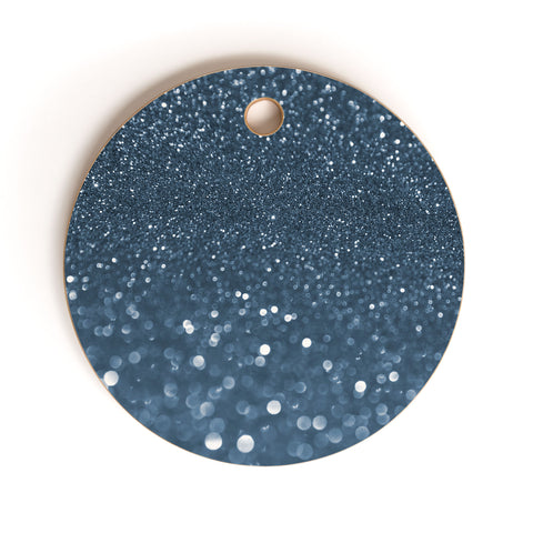 Lisa Argyropoulos Bubbly Blues Cutting Board Round