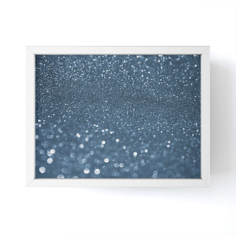 Lisa Argyropoulos Bubbly Blues Framed Mini Art Print