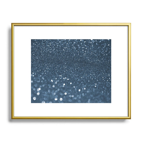 Lisa Argyropoulos Bubbly Blues Metal Framed Art Print
