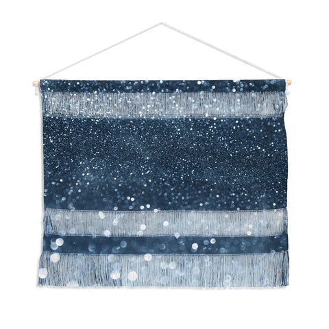 Lisa Argyropoulos Bubbly Blues Wall Hanging Landscape
