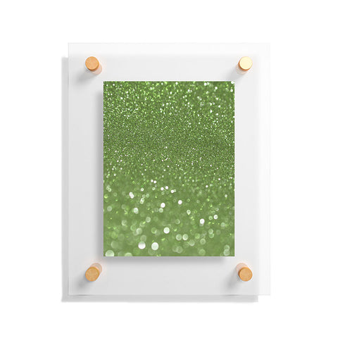 Lisa Argyropoulos Bubbly Lime Floating Acrylic Print