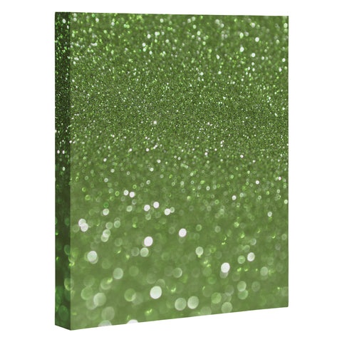 Lisa Argyropoulos Bubbly Lime Art Canvas