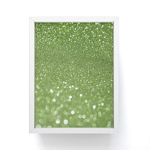 Lisa Argyropoulos Bubbly Lime Framed Mini Art Print