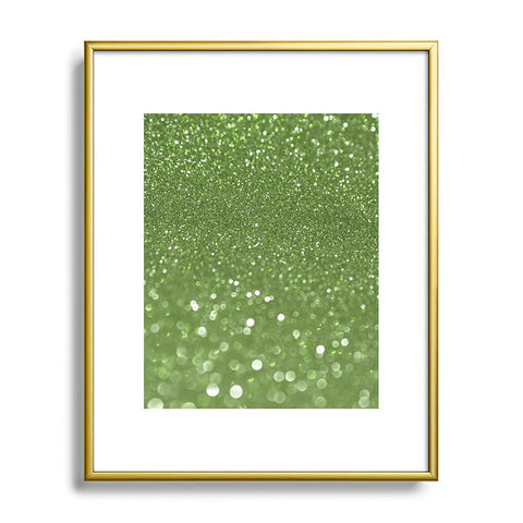 Lisa Argyropoulos Bubbly Lime Metal Framed Art Print