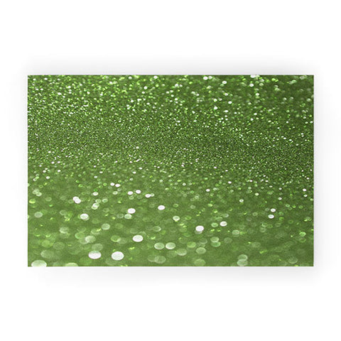 Lisa Argyropoulos Bubbly Lime Welcome Mat