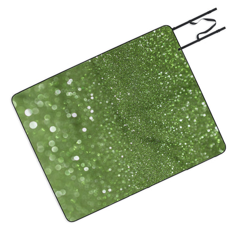 Lisa Argyropoulos Bubbly Lime Picnic Blanket