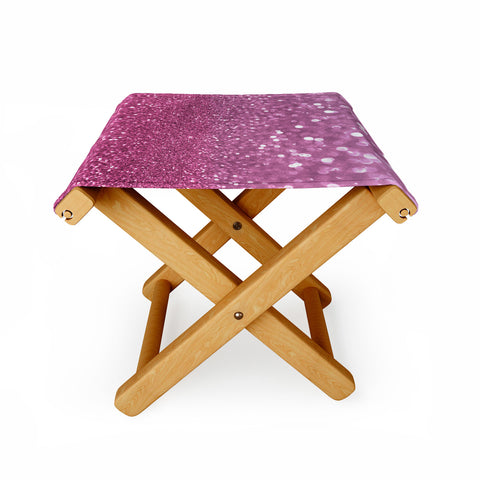 Lisa Argyropoulos Bubbly Pink Folding Stool