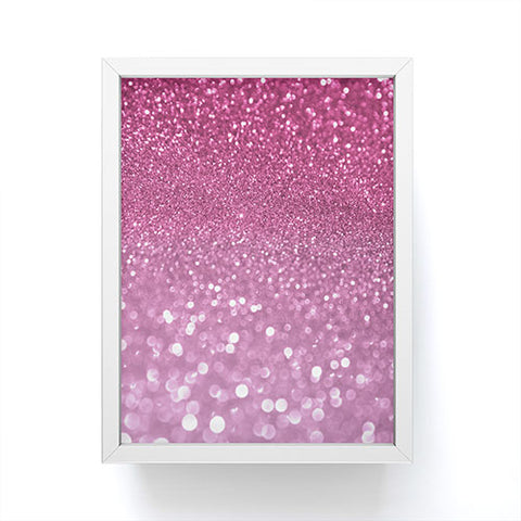 Lisa Argyropoulos Bubbly Pink Framed Mini Art Print
