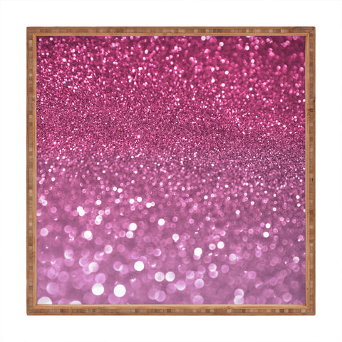 Lisa Argyropoulos Bubbly Pink Square Tray