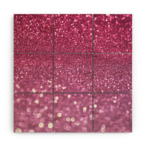 Lisa Argyropoulos Bubbly Pink Wood Wall Mural