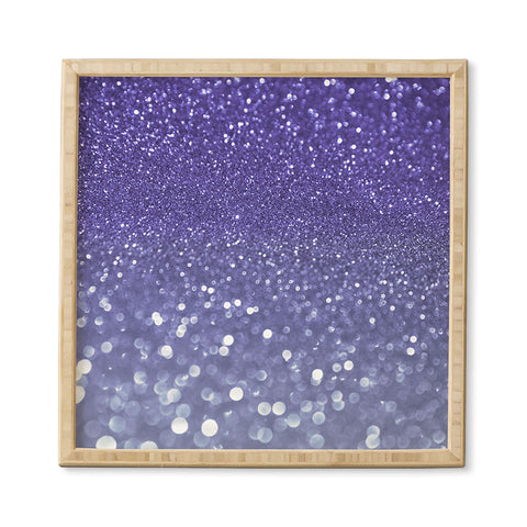 Lisa Argyropoulos Bubbly Violet Sea Framed Wall Art