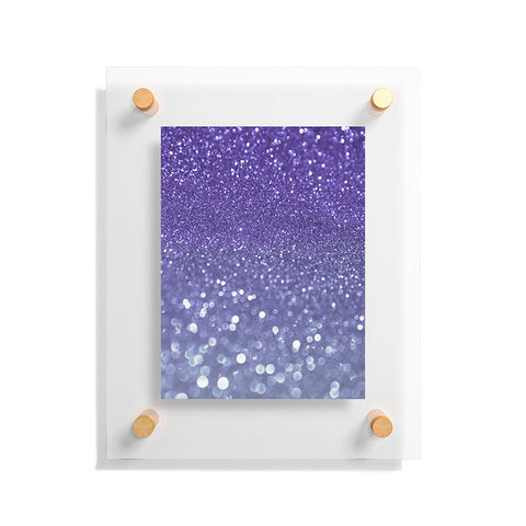 Lisa Argyropoulos Bubbly Violet Sea Floating Acrylic Print