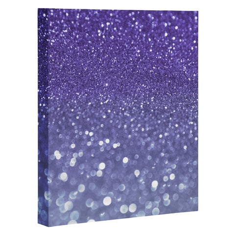Lisa Argyropoulos Bubbly Violet Sea Art Canvas