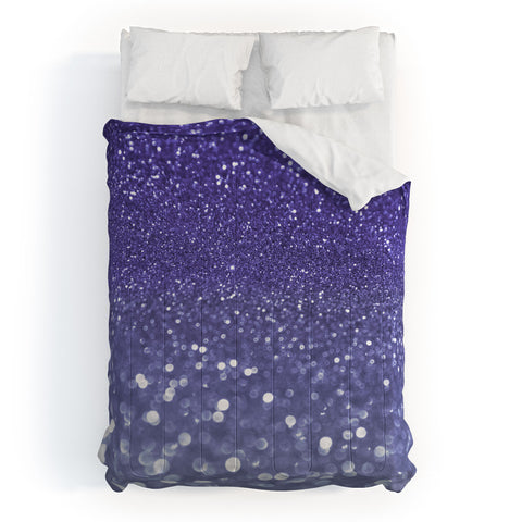 Lisa Argyropoulos Bubbly Violet Sea Comforter
