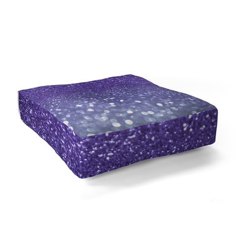 Lisa Argyropoulos Bubbly Violet Sea Floor Pillow Square