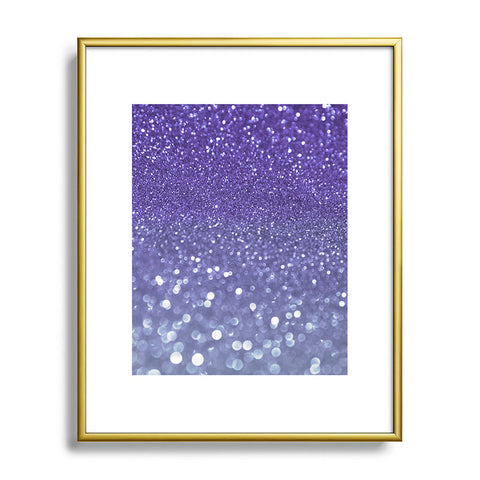 Lisa Argyropoulos Bubbly Violet Sea Metal Framed Art Print