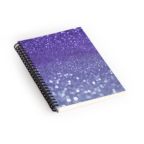 Lisa Argyropoulos Bubbly Violet Sea Spiral Notebook