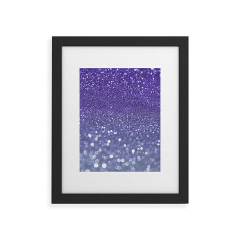 Lisa Argyropoulos Bubbly Violet Sea Framed Art Print