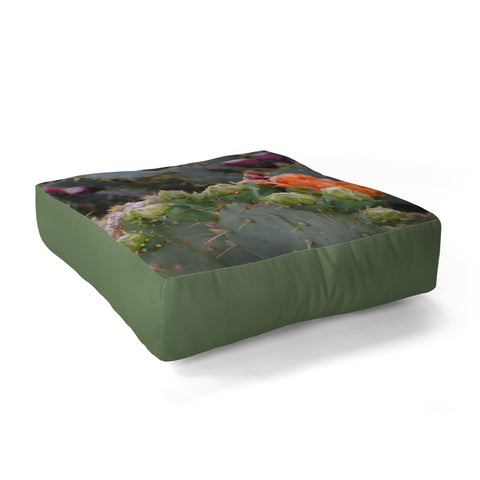 Lisa Argyropoulos Budding Prickly Pear Floor Pillow Square