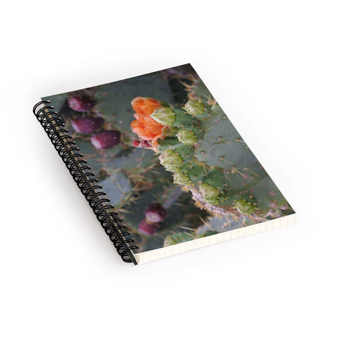 Lisa Argyropoulos Budding Prickly Pear Spiral Notebook