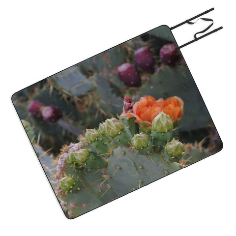 Lisa Argyropoulos Budding Prickly Pear Picnic Blanket