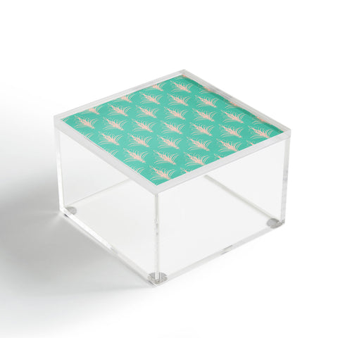 Lisa Argyropoulos Cabana Blush Mint Acrylic Box