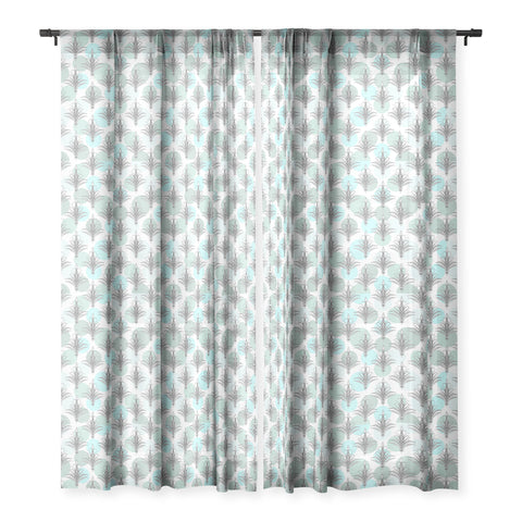 Lisa Argyropoulos Cabana Dots Sheer Window Curtain