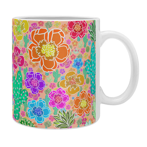 Lisa Argyropoulos Cactus Party Peachy Coffee Mug