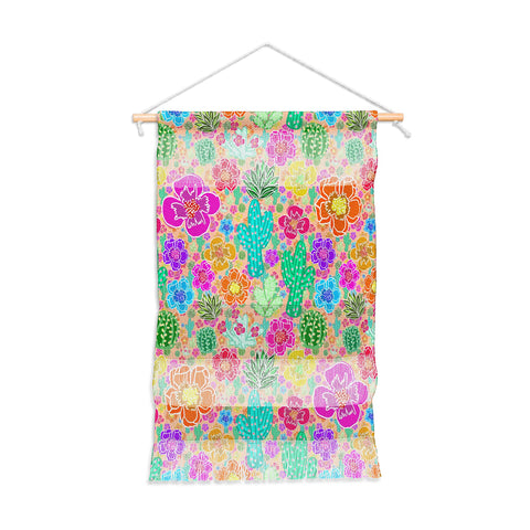 Lisa Argyropoulos Cactus Party Peachy Wall Hanging Portrait