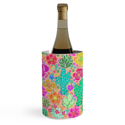 Lisa Argyropoulos Cactus Party Peachy Wine Chiller