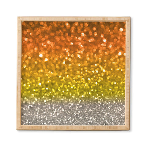 Lisa Argyropoulos Candy Corn Bokeh Framed Wall Art